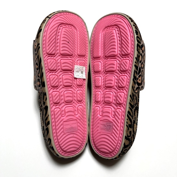 NWOB Skechers x Snoop Dogg Dr. Bombay Leopard Slide Sandals Men’s 10 Animal - Picture 7 of 8